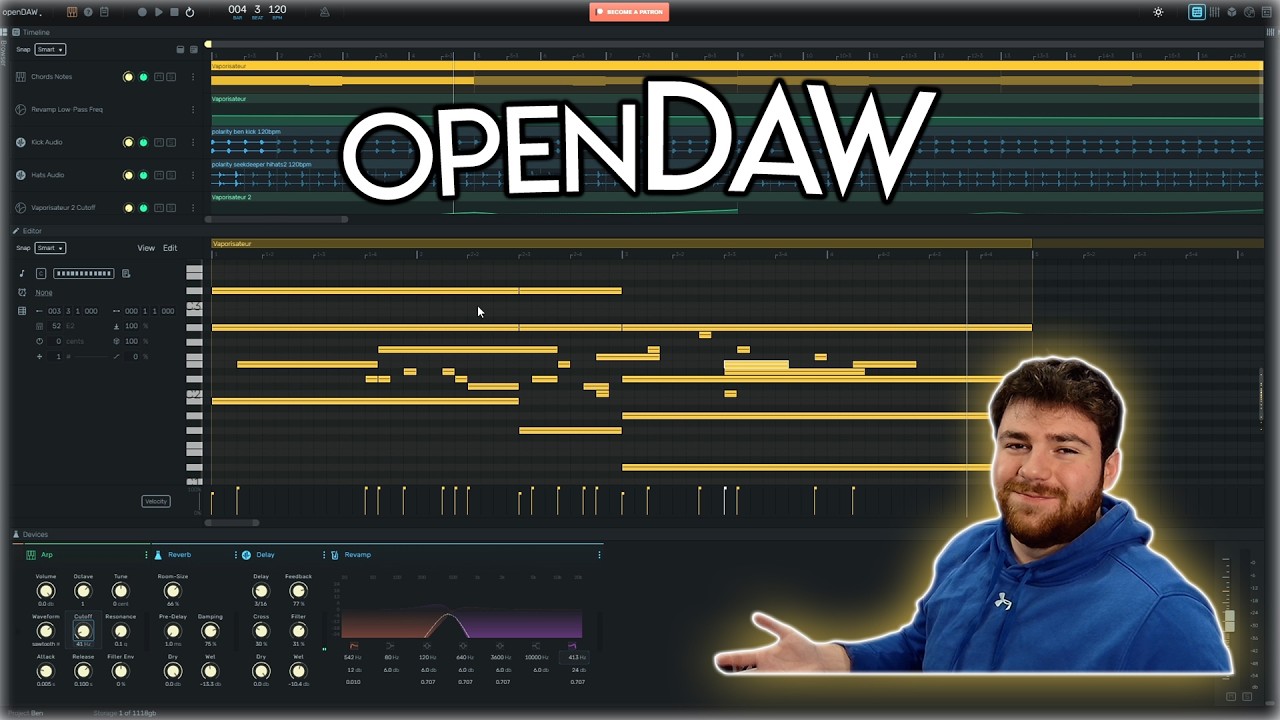 This New FREE DAW Is A Mix of Ableton & Logic Pro! | openDAW Demo & Cookup