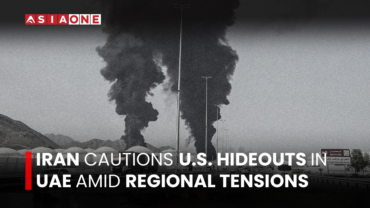 Иран предупреждает о наличии убежищ США в ОАЭ на фоне региональной напряженности | Asia One News