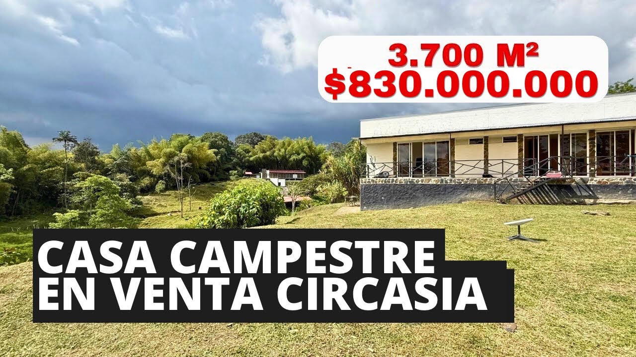 Finca en venta en Circasia Quindío – Naturaleza, inversión y vida campestre por $590 millones