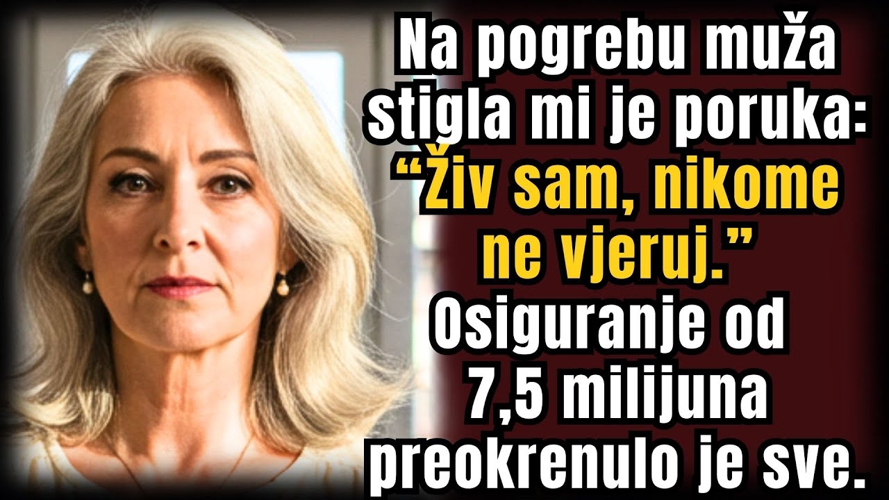 Na sprovodu muža primih poruku: 