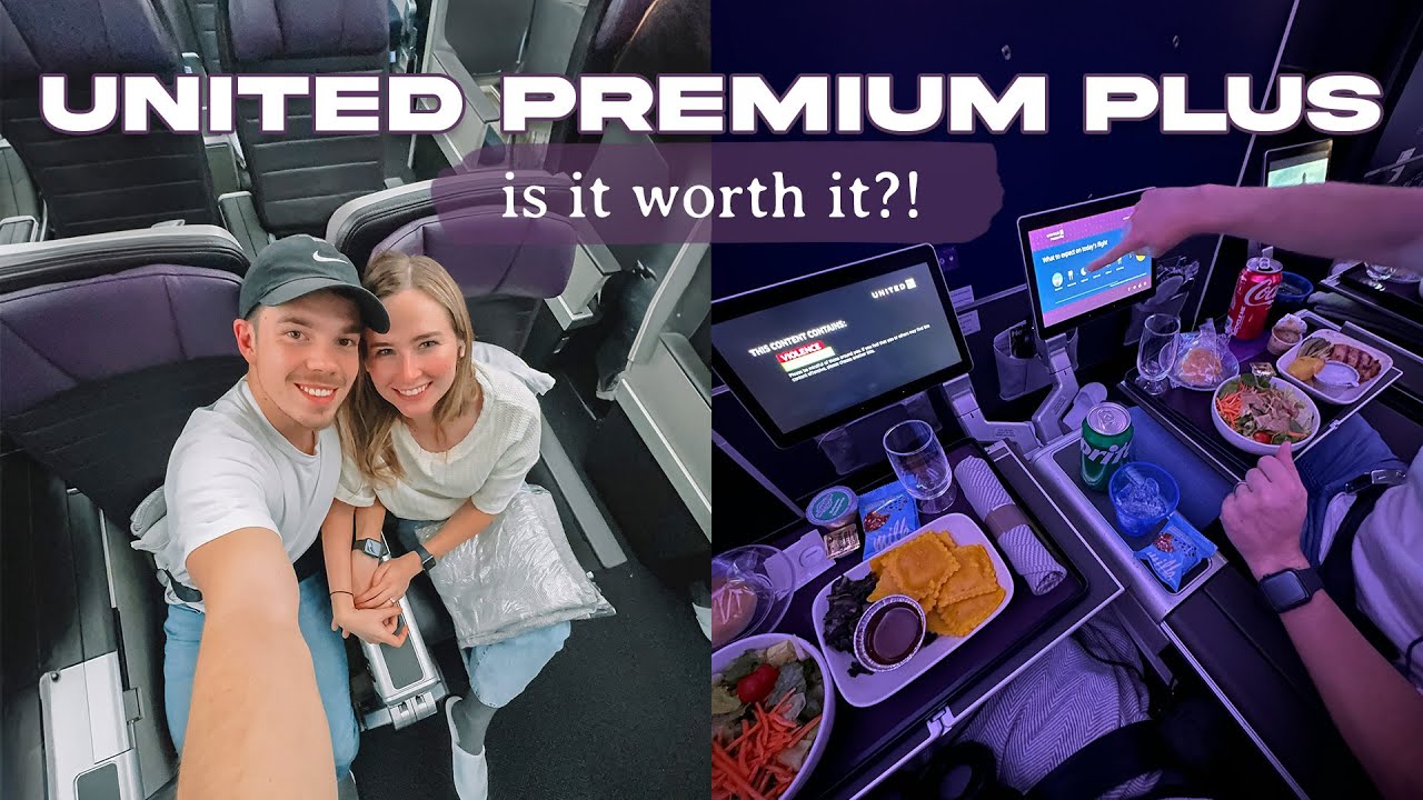 United Premium Plus Flight Review From A Flight Attendant (IS IT WORTH IT?!)