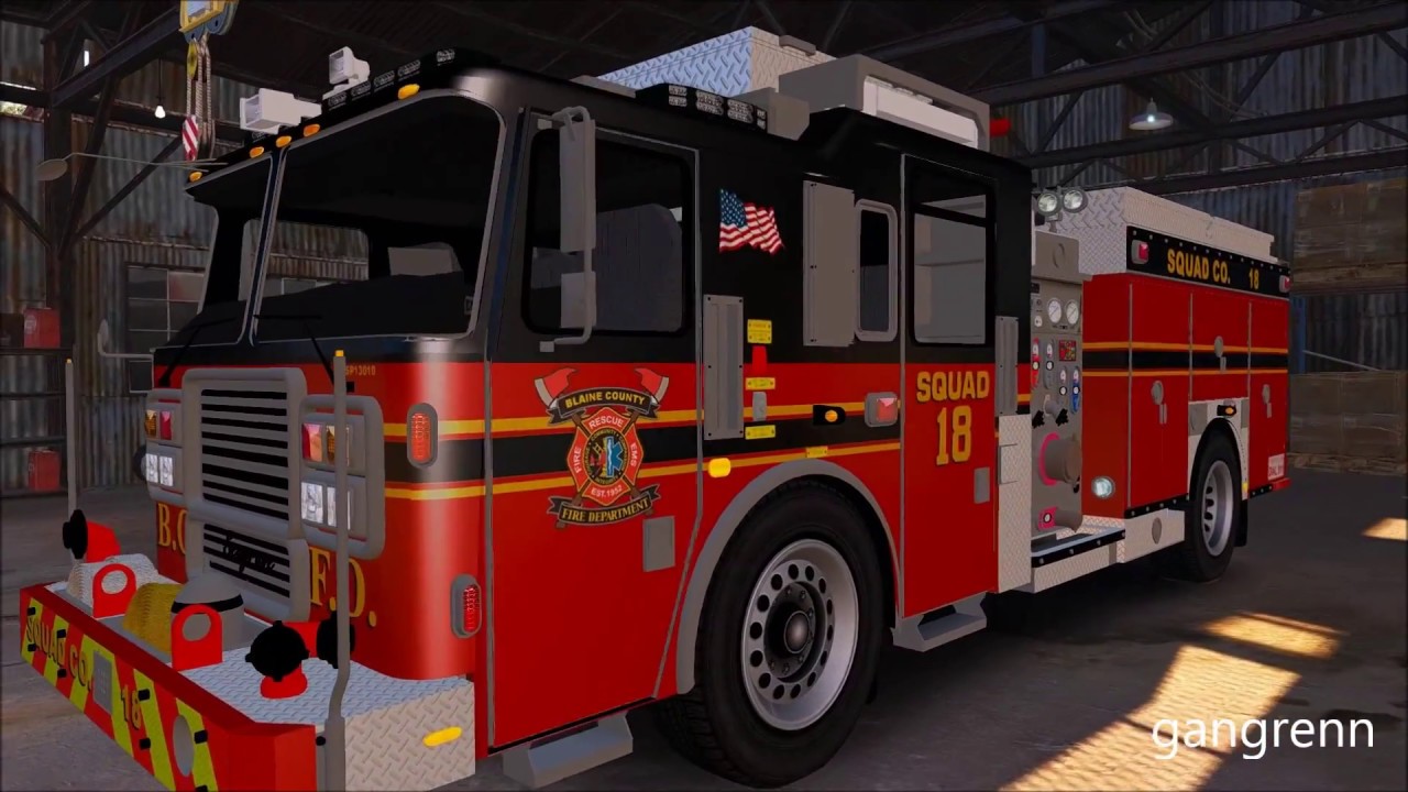 [REL] GTA5: 2016 Seagrave Marauder II - BCFD Squad co