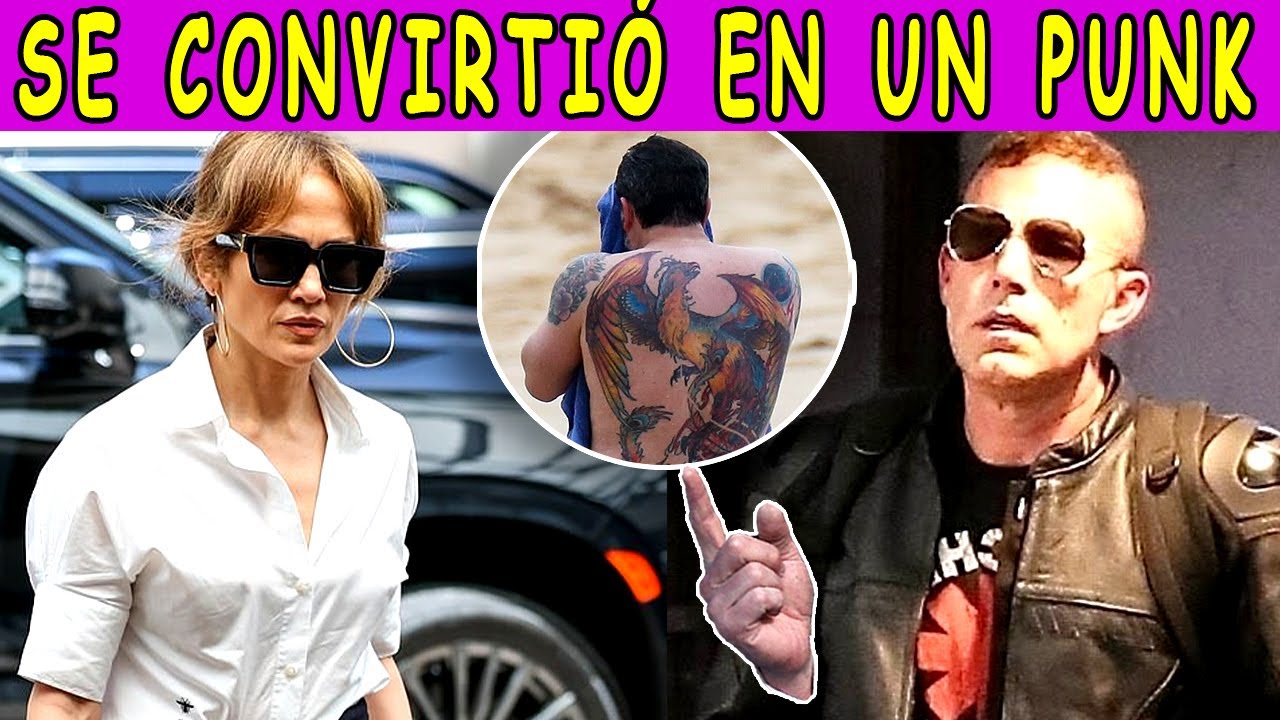 ¡Ben Affleck se ha vuelto punk! Los papeles del divorcio de Jennifer Lopez están listos.