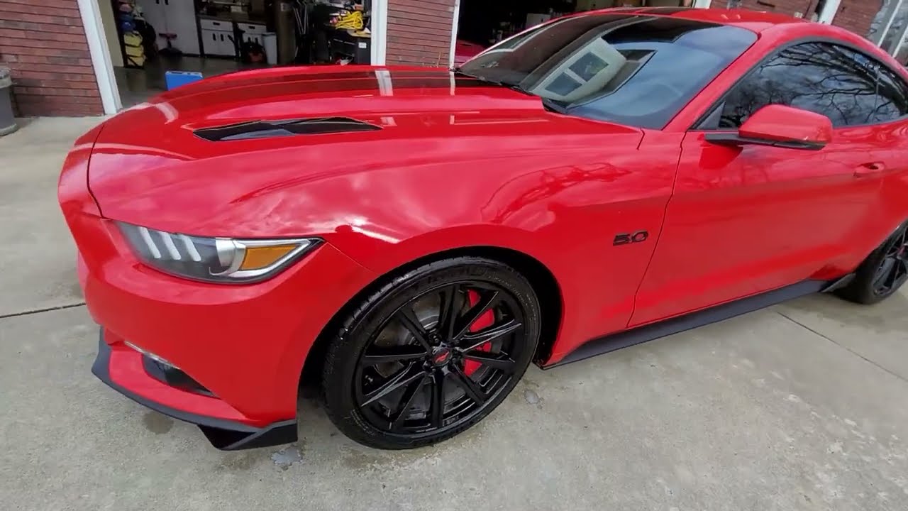 2016 Mustang GT Install of Linkswell T-Style Radio, Curb Alert, & HUD