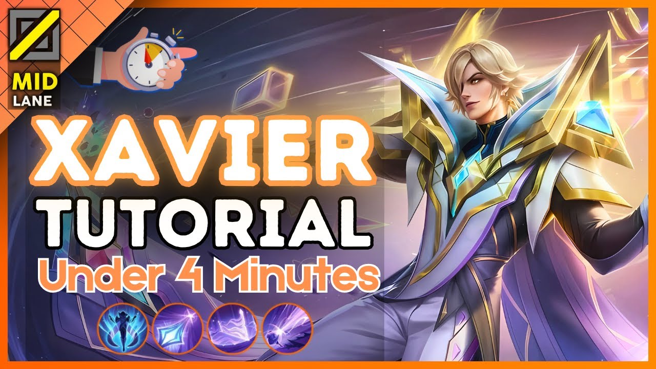 4-Minute Xavier Tutorial in the Mid Lane || (MLBB S35) 2025