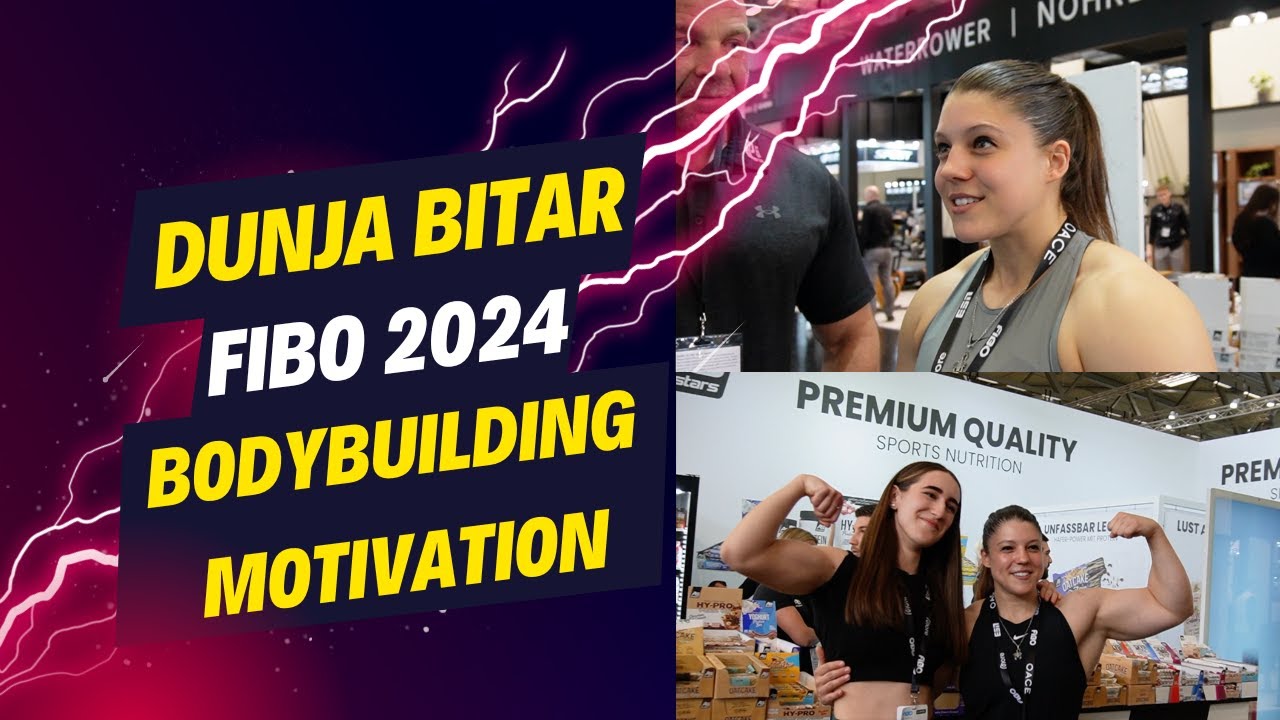 10 Minute Bodybuilding Motivation // DUNJA BITAR - FIBO 2024 Edition