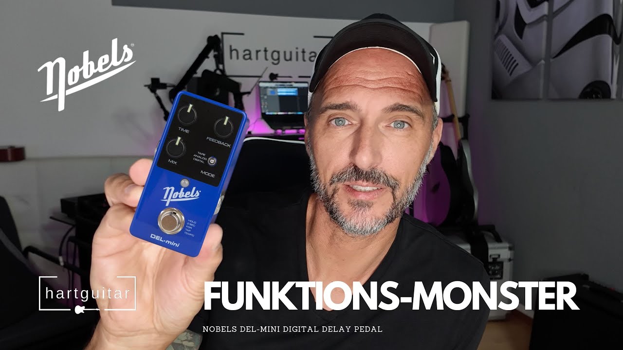 Nobels DEL-MINI Delay Pedal im Test | Alle Sounds in Mono & Stereo + Songbeispiel („Lost“ – Anouk)