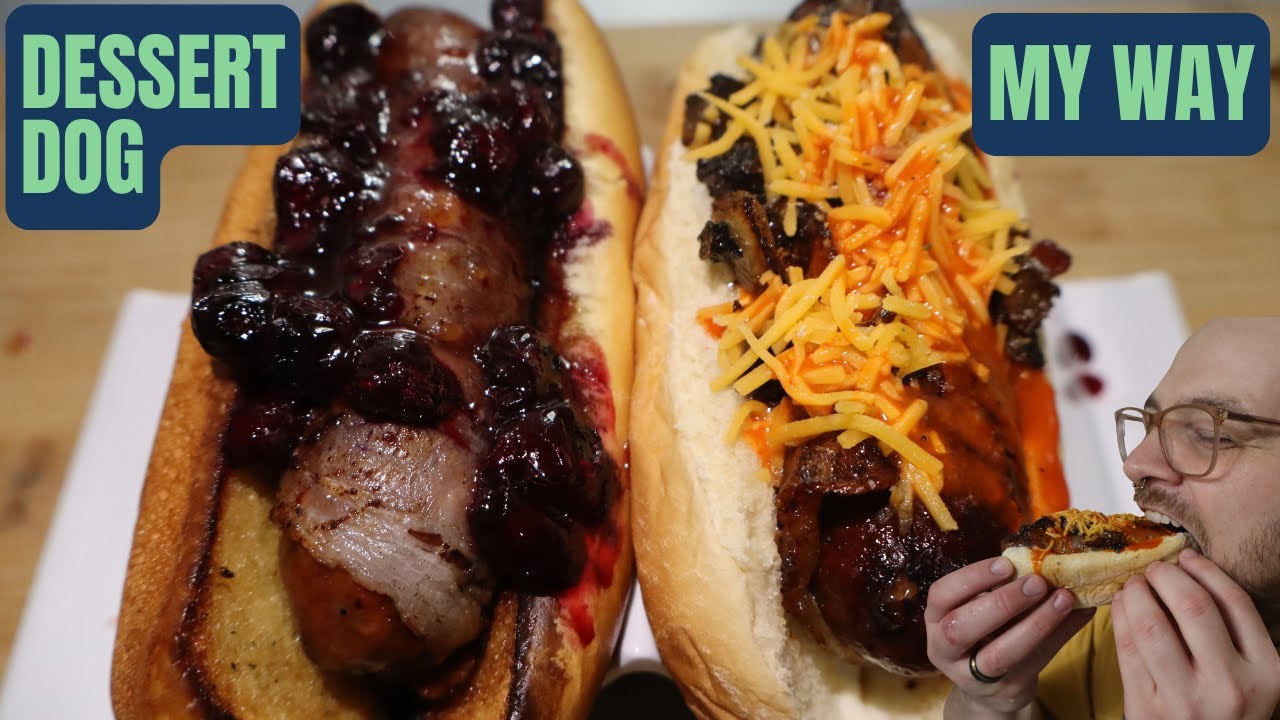My Way and Dessert Hot Dogs