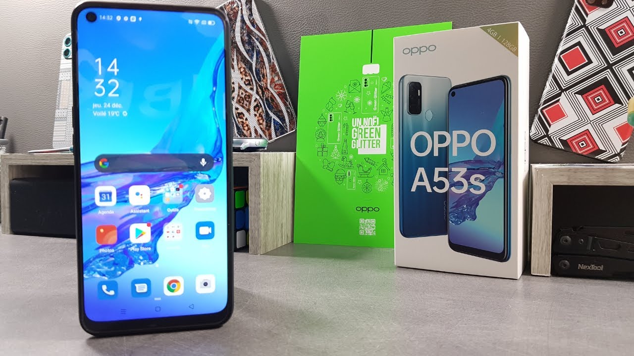 Oppo A53S, déballage et prise en main avant test