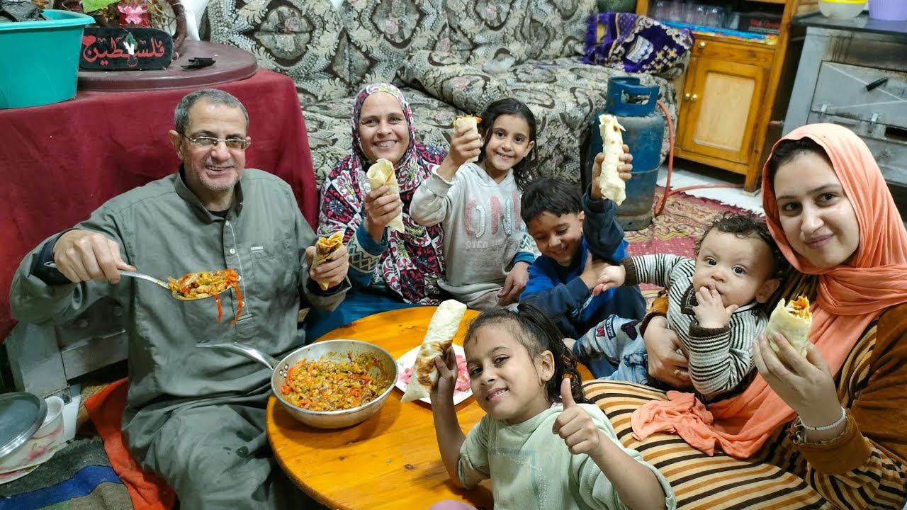 عملين وليمة من صدر فرخة 🍗قولوا سبحان الله البركة من عند الله 🤲🙏🥰