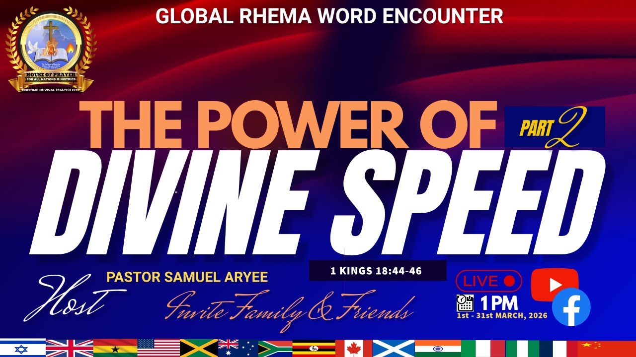 THE POWER OF DIVINE SPEED Pt. 2 | Pastor Samuel Aryee1