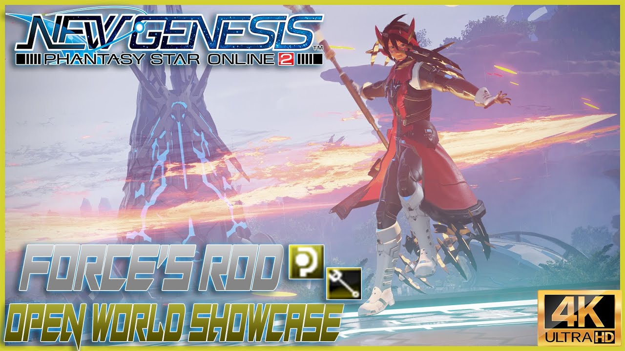 NEW GENESIS FORCE'S ROD SHOWCASE | [4K] ULTRA SETTINGS 60 FPS