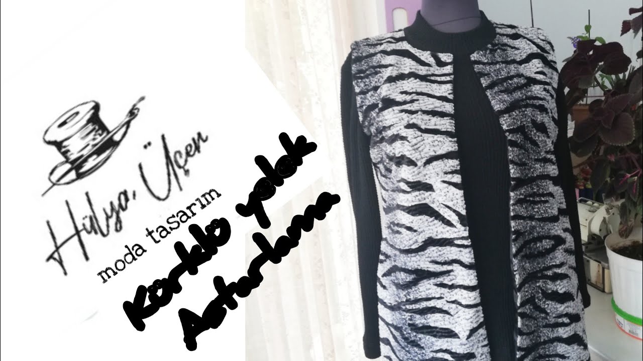 ASTARLI KÜRKLÜ YELEK KESİMİ DİKİMİ