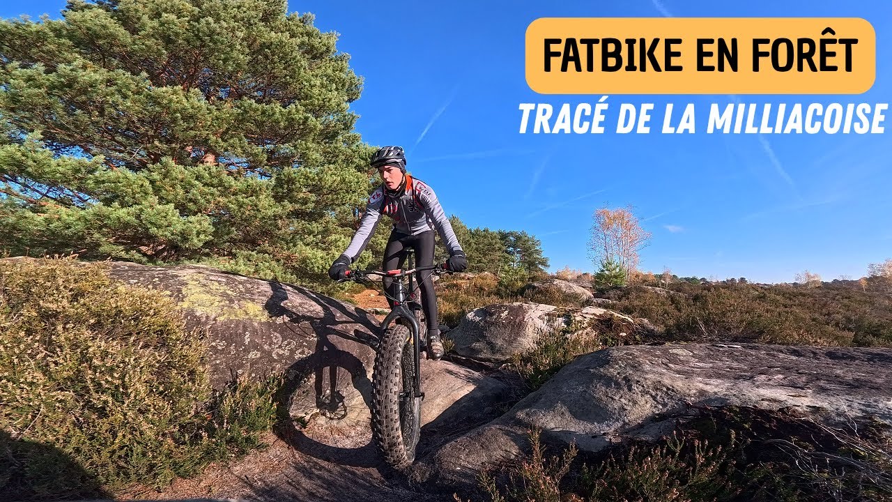 VTT Fatbike en forêt de Fontainebleau | Sur les traces de la Milliacoise 2025