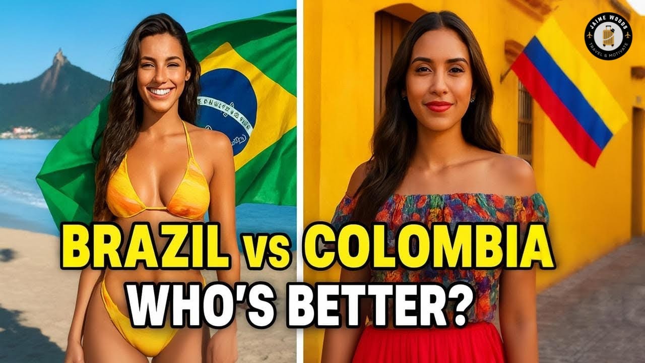 Brazilian Women vs Colombian Women 🇧🇷🇨🇴 | Who&rsquo;s Really Better? 😳 Ft. @passportgraffti  (Part 5)