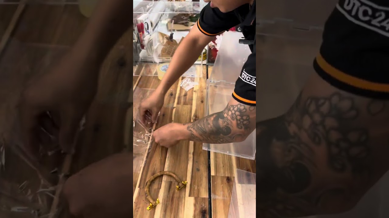 Hướng dẫn lắp ráp hộp Vali mica đựng hoa, quà tặng hoặc làm giỏ quà tết