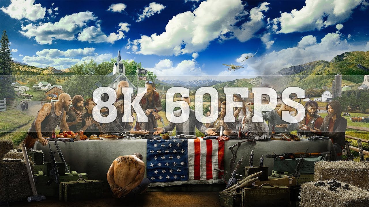Far Cry 5 8K PC Gameplay [8K 60FPS] | RTX Titan SLI (NVLink) | ThirtyIR