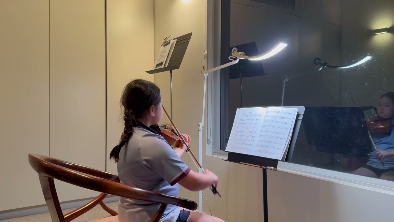 Calm & Focused Viola Practice – Gavotte | Sunny Little Star专注而温柔的中提琴加沃特练习｜Sunny Little Star