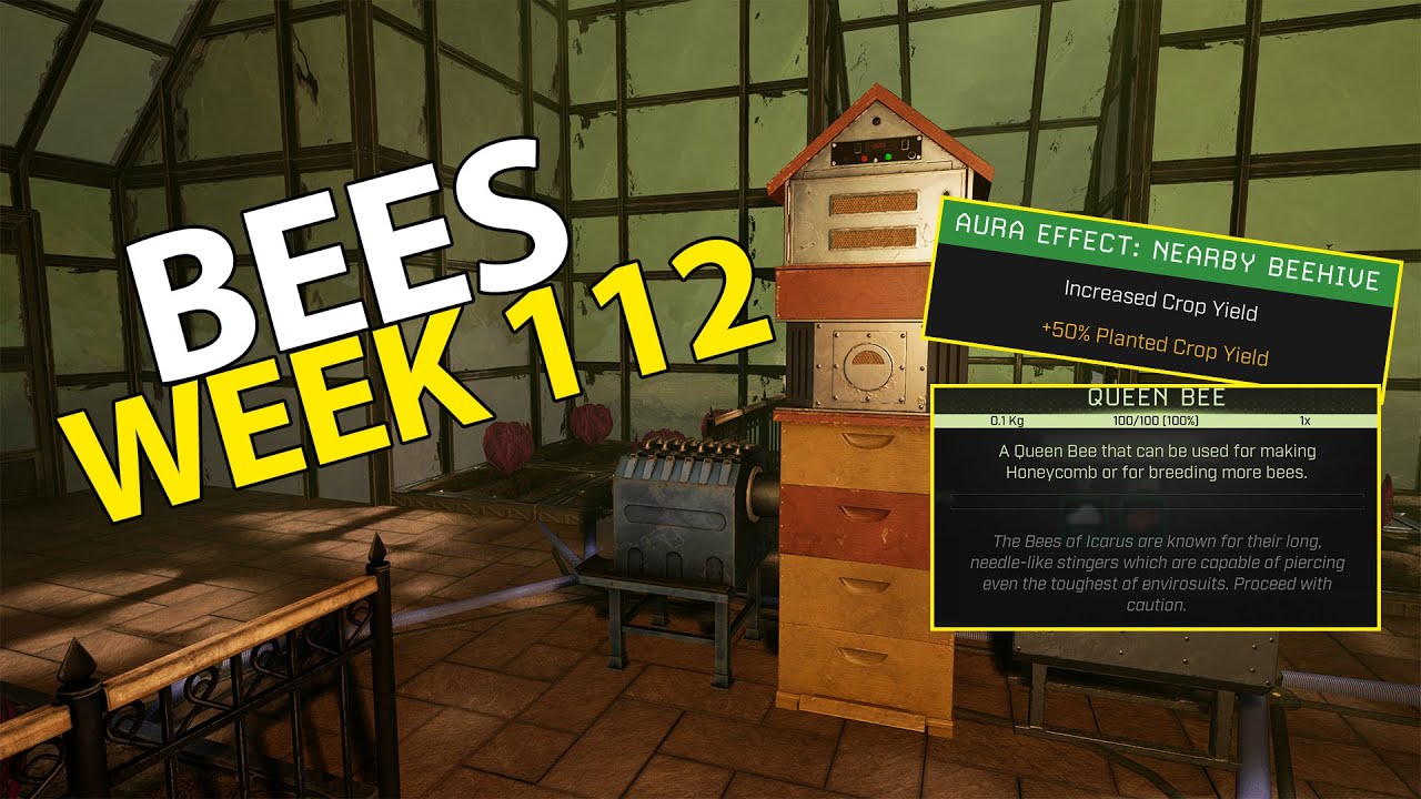 ICARUS  Patch 112 - NEW Beehive & Major Farm Buff, BIG Craftables