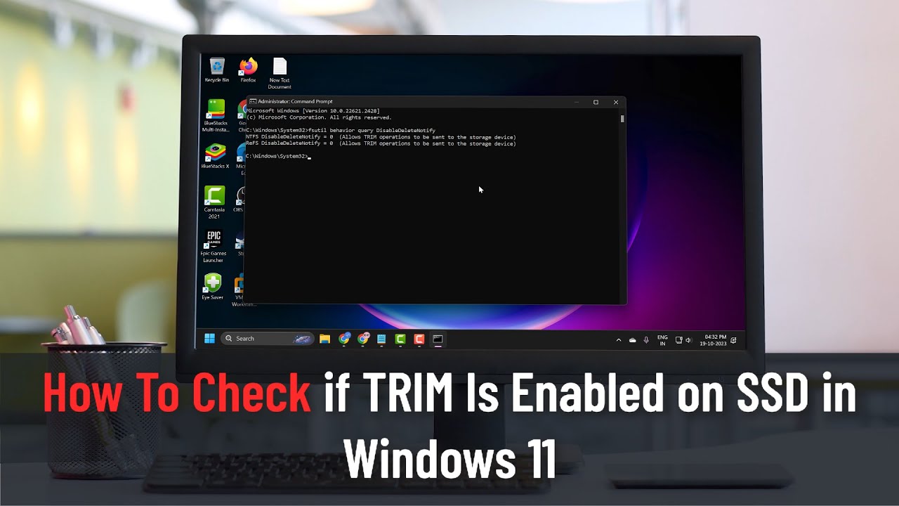 How To Check if TRIM Is Enabled on SSD in Windows 11 (Tutorial)