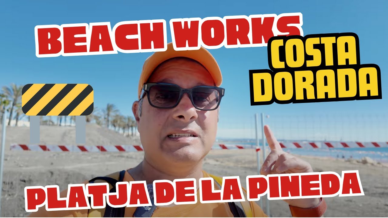 DISASTER?! 🚧 My Beach Walk RUINED in Spain! (Construction SHOCKER!)