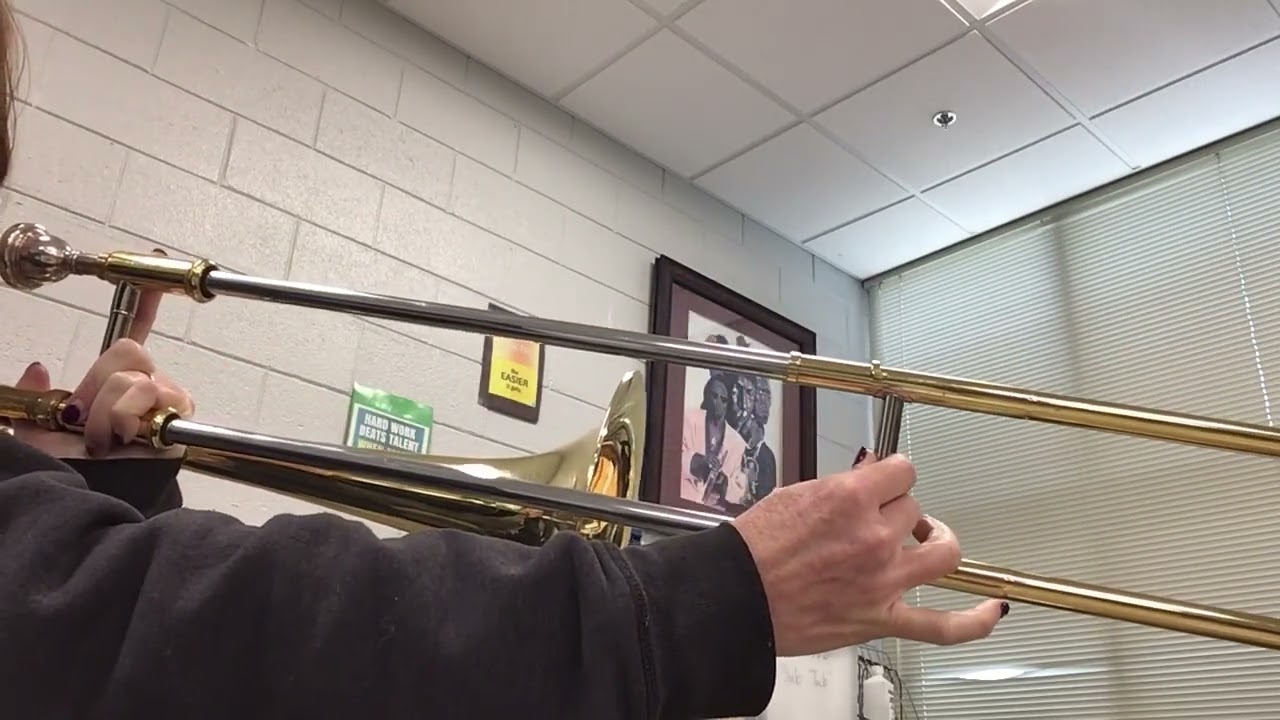 All-District chromatic scale for trombone