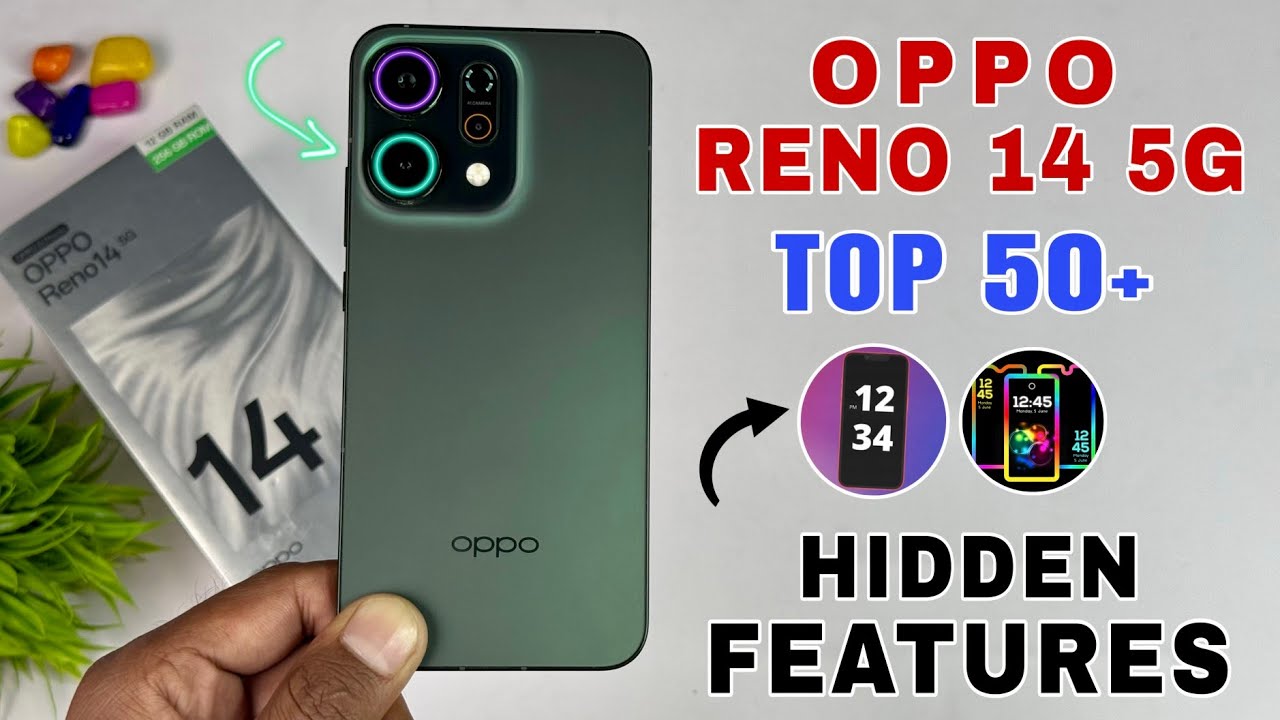 Oppo Reno 14 5G Top 50++ Hidden Features | Reno 14 Tips And Tricks | Oppo Reno 14 5G