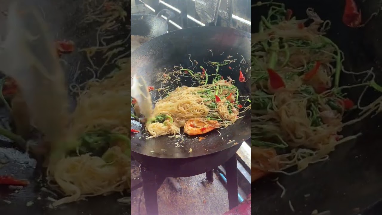 เส้นหมี่ผัดกะเฉด