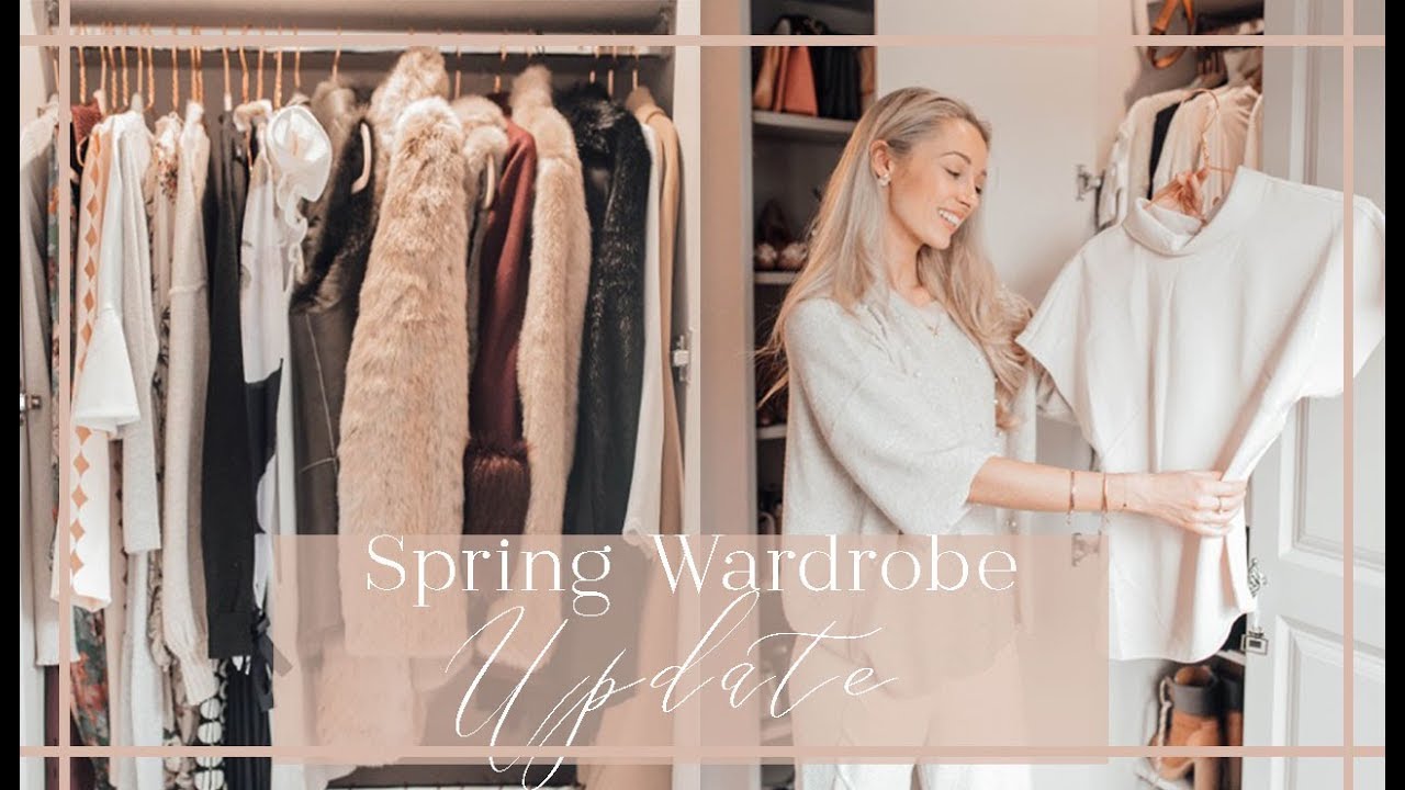 HOW TO UPDATE YOUR WARDROBE FOR SPRING // Clearout & Organisation // Fashion Mumblr