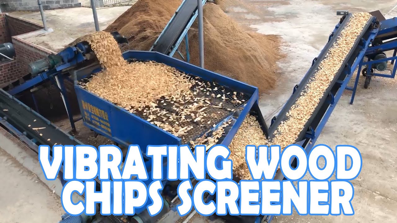 Woodchip Screener Rotating Vibrating Screen 2020