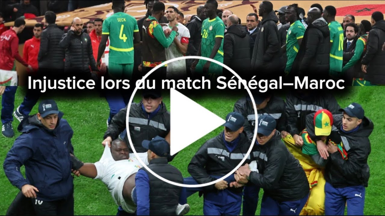L'Imaroc s'est fait humilier dans son propre pays devant son roi, les Sénégal champions d'Afrique.