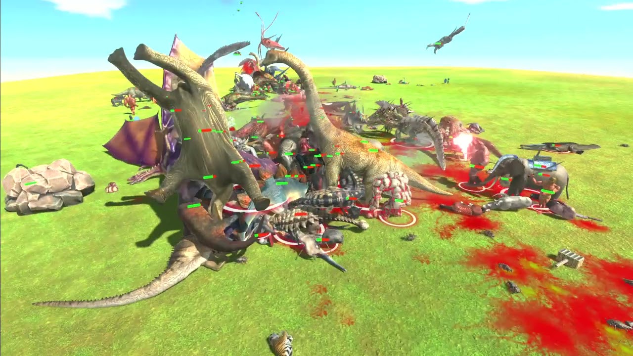 Animal revolt battle simulator 全生物vs全生物