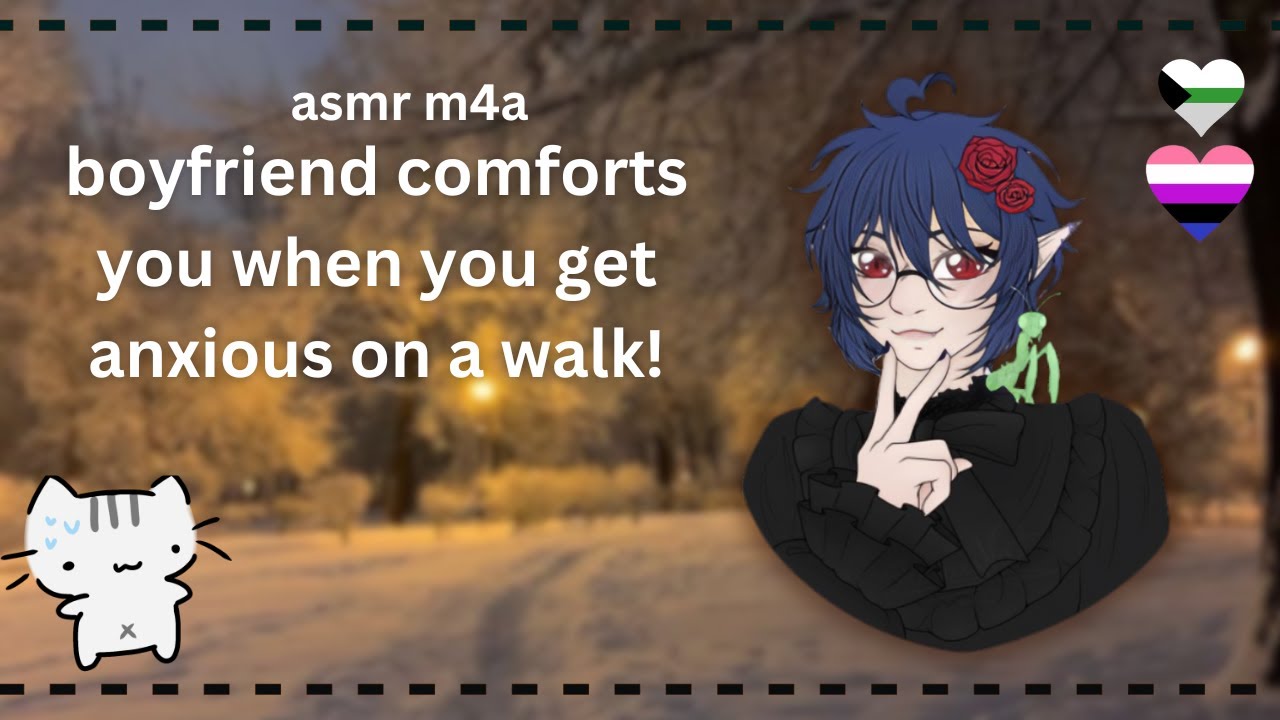 M4A || Boyfriend Comforts You When You Get Anxious On A Walk || (comfort)  (anxiety) || TM4M ASMR