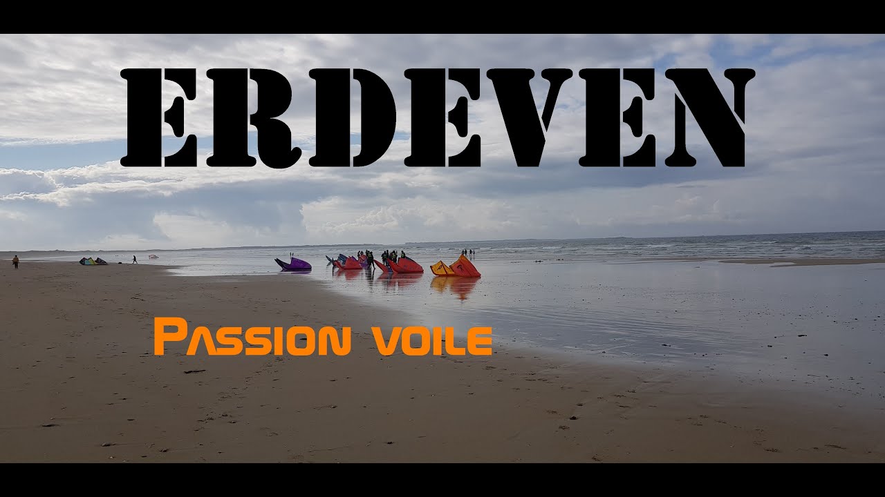 sports de voiles à Erdeven dans le Morbihan ! une belle pensée pour Allan Vidéos qui nous manque!