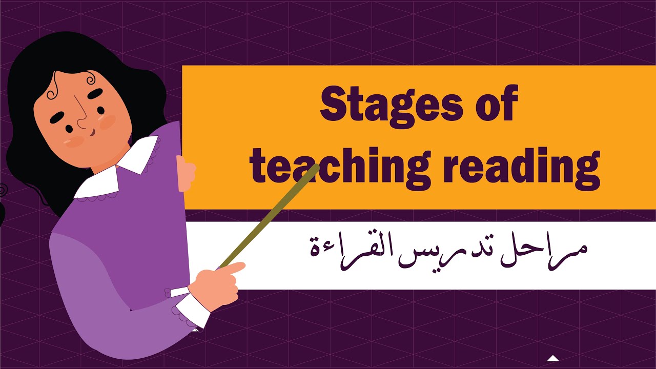 مراحل تدريس القراءة ( مع حل التجميعات ) Stages of teaching reading  - الرخصة المهنية الانجليزي