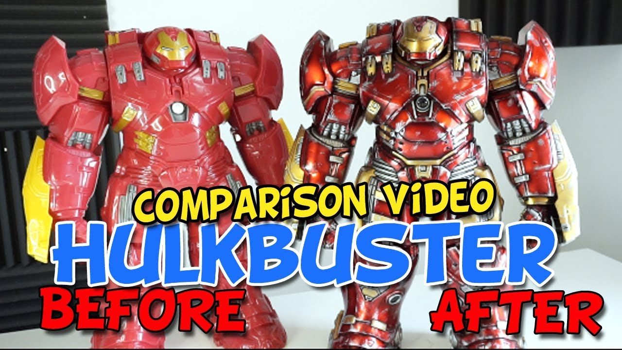Custom Hulkbuster Comparison Video Avengers Age of Ultron I am Ironman