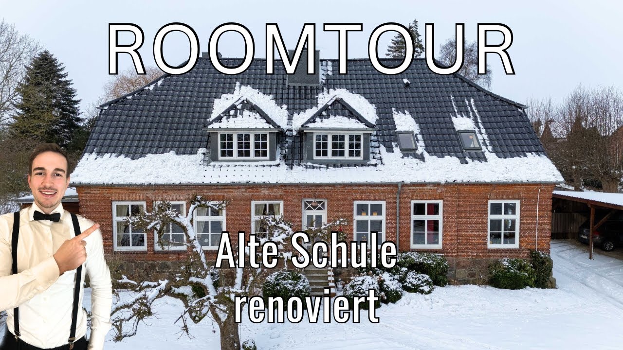 Alte Schule umgebaut zum Eigenheim | Immobilien | renovieren | Umbau 