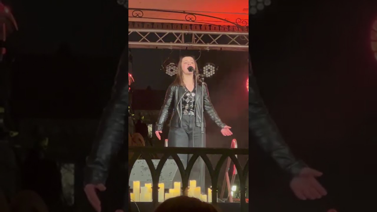 L'HYMNE à l'amour version Johnny Hallyday  Sarah_sing_officiel  13 ans 