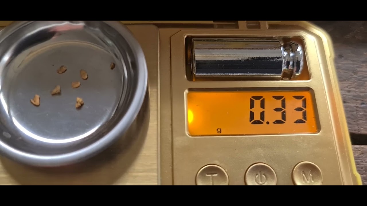 We have a Winner of the 7 bits of gold from my last detecting episode 