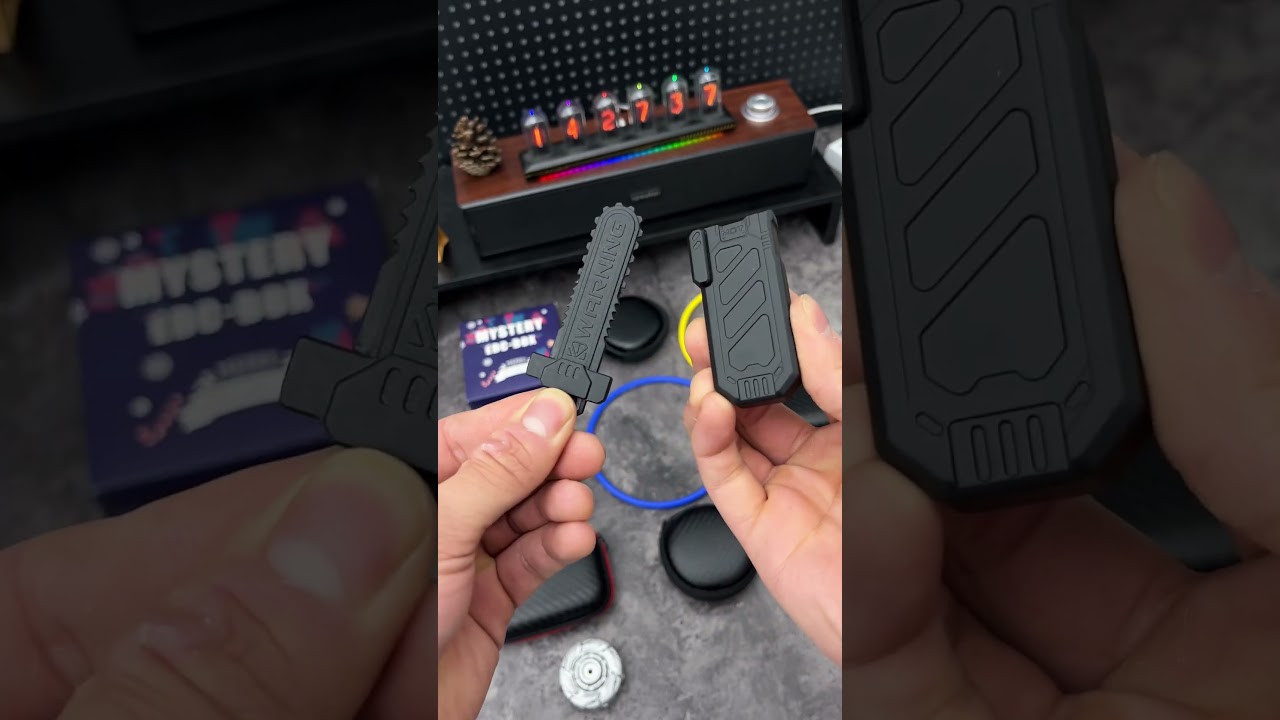 Let the toy give your ears a massage. 