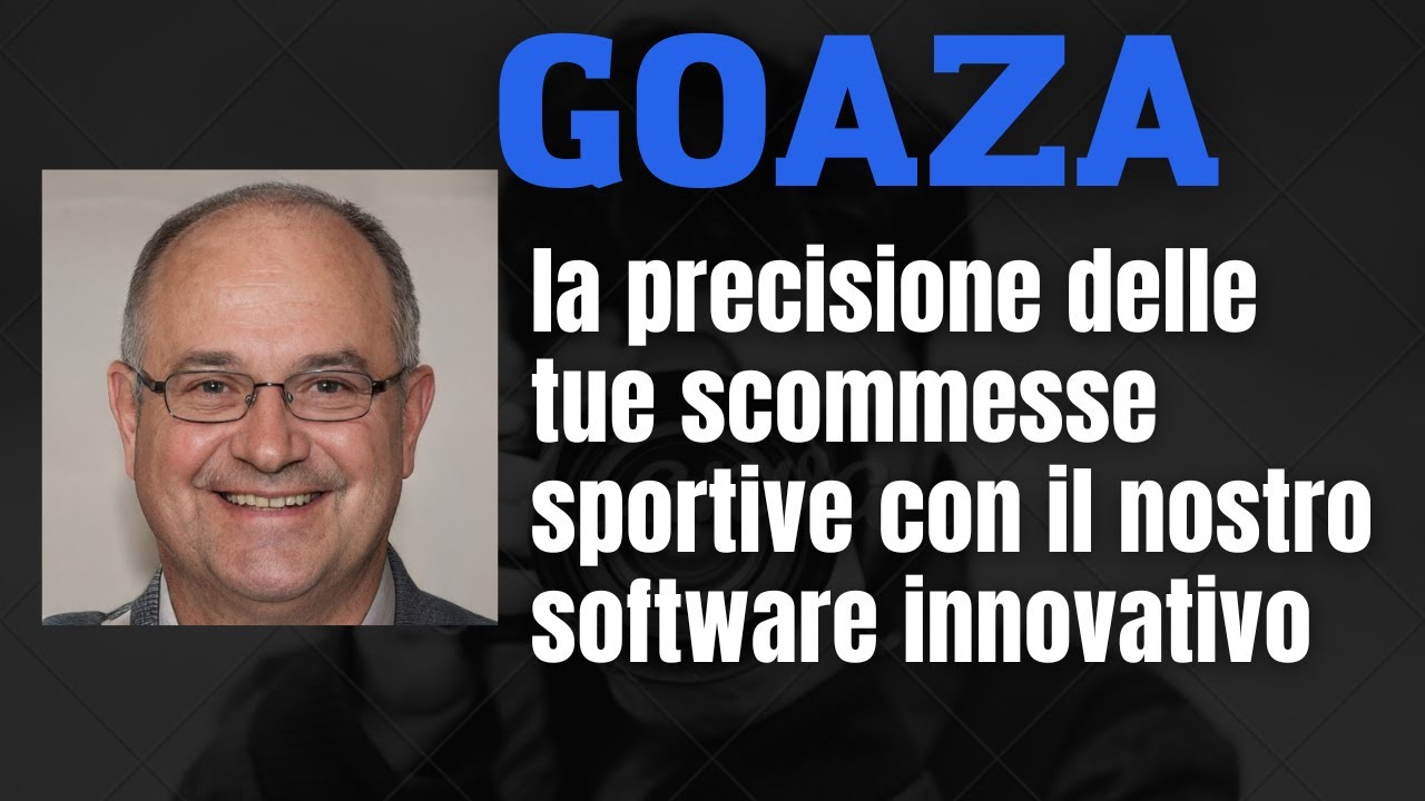 Goaza la precisione delle tue scommesse sportive con il nostro software innovativo
