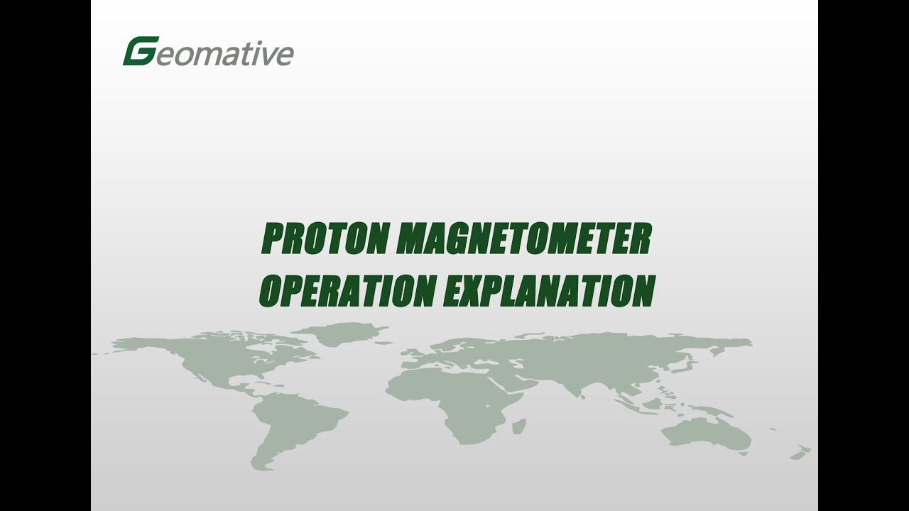 Proton Magnetometer Operation Explanation