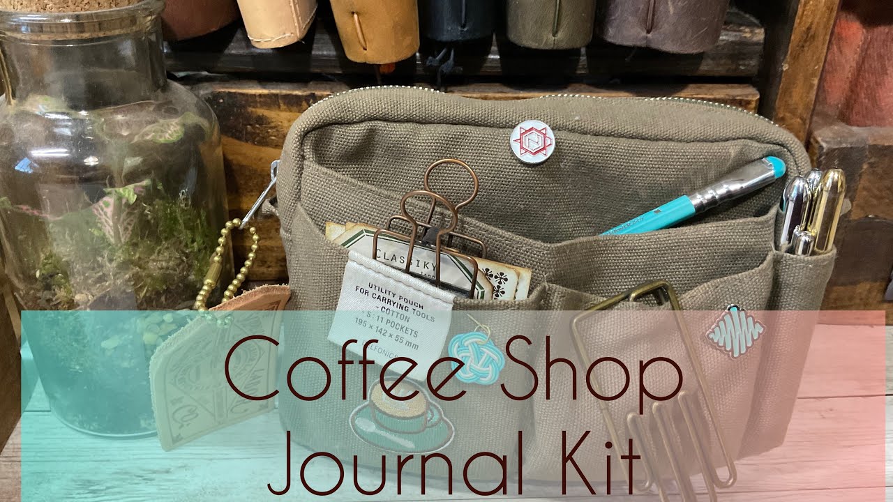 Комплект для журнала Coffee Shop #coffeeshopjournalkit
