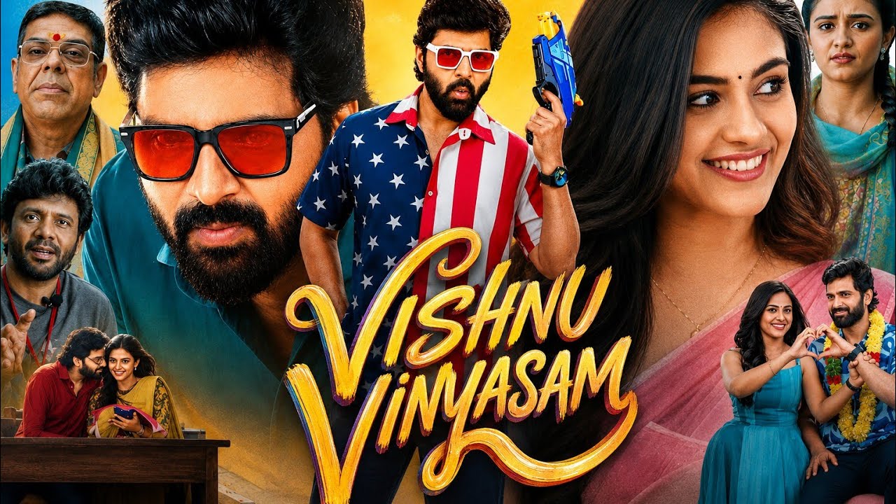 Vishnu Vinyasam New South Indian Movie Hindi Dubbed || Sree Vishnu || Nayan Sarika || 