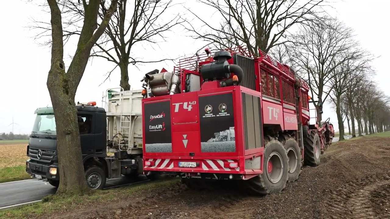Holmer T 4.40 mit Mercedes LKW.