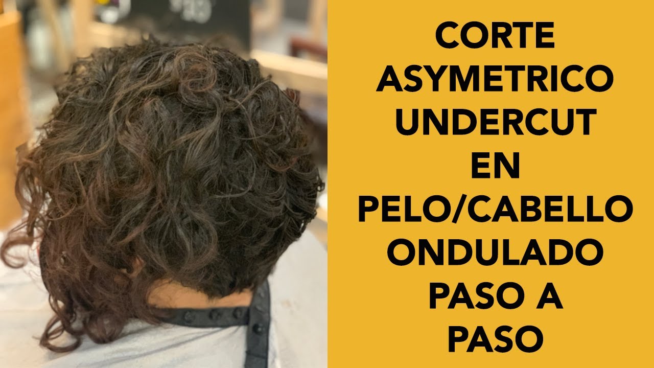 Corte Asymetrico Undercut Con Pelo Ondulado Paso a Paso