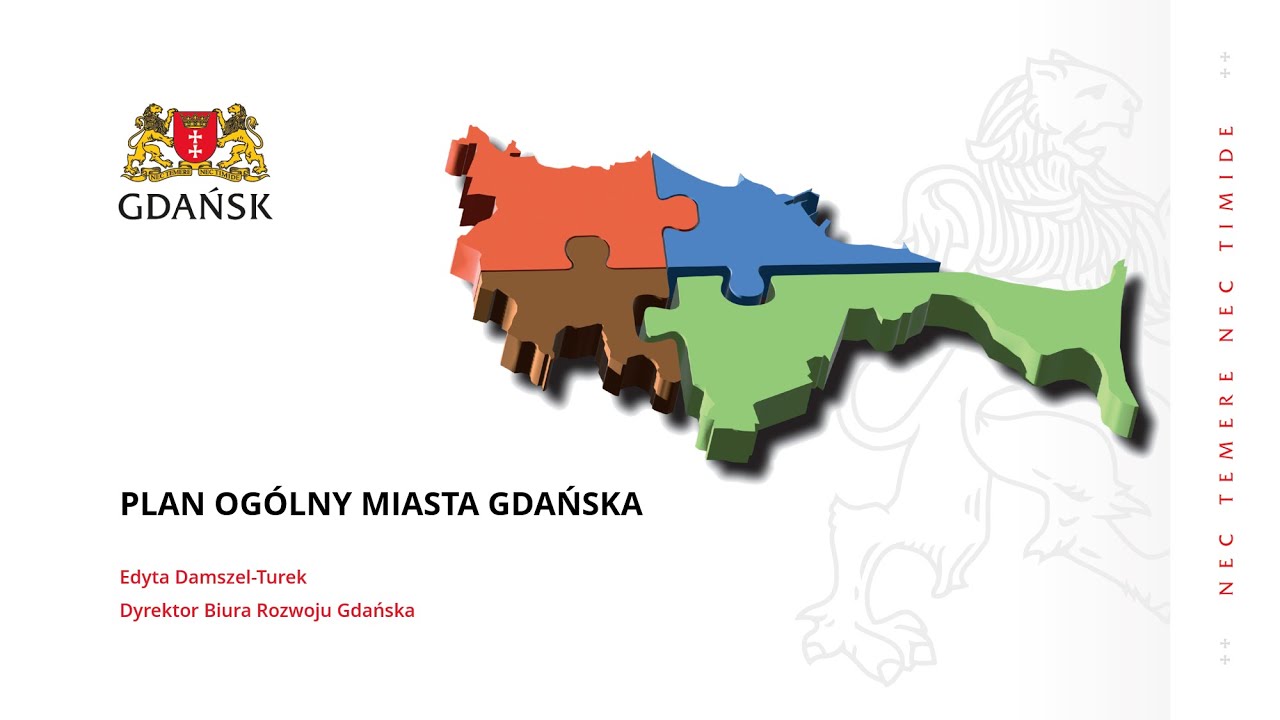 Prezentacja z omówieniem – plan ogólny miasta Gdańska