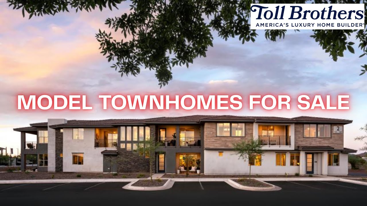Роскошные таунхаусы на продажу [Жизнь в Аризоне | Toll Brothers | Северный Финикс | Вид на горы]