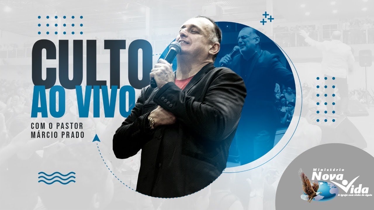 CULTO AO VIVO COM O PASTOR MÁRCIO PRADO 27-10-2024
