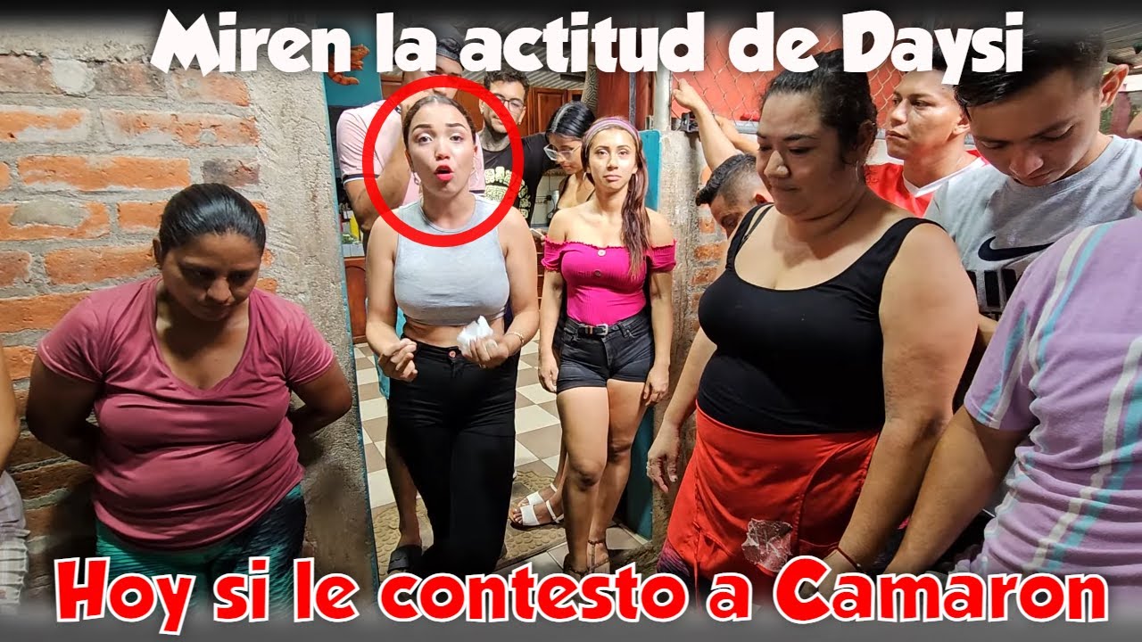 Comenzo la LLORADERA de Daysi y escuchen como le contesta a Camarón de lo enojada que está. P 20